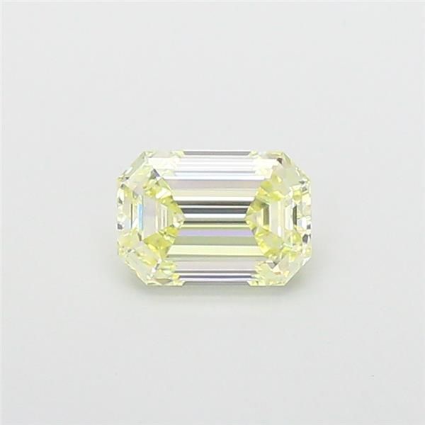 1.06 CT Fancy Light Yellow EMERALD