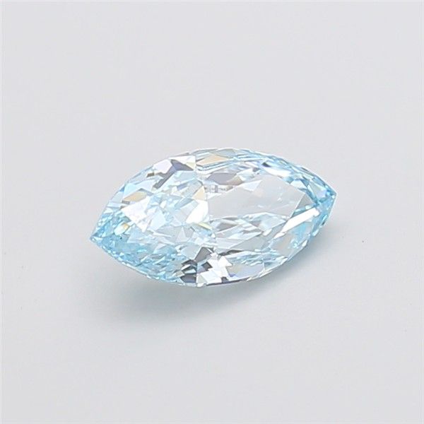 1.08 CT Fancy Vivid Blue MARQUISE