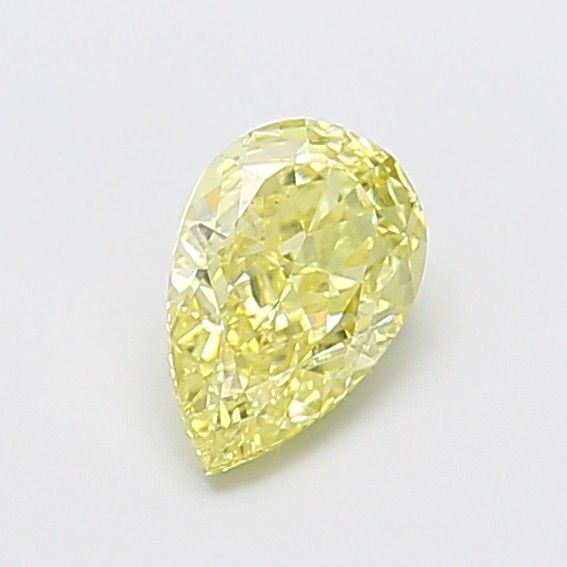 1.09 CT Fancy Intense Yellow PEAR