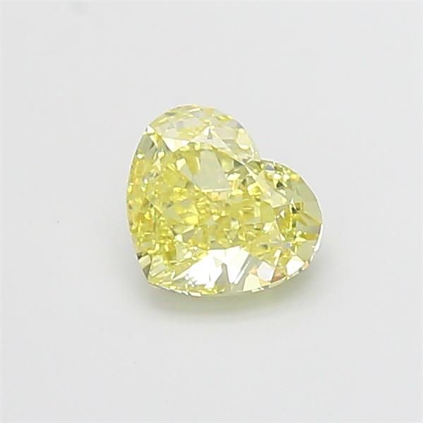 1.01 CT Fancy Intense Yellow HEART
