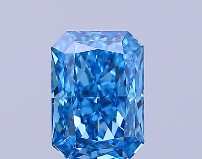 0.6 CT Fancy Vivid Blue RADIANT