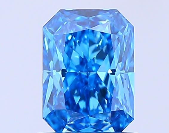 0.76 CT Fancy Vivid Blue RADIANT