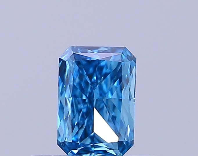 0.35 CT Fancy Vivid Blue RADIANT