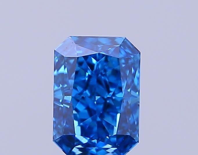 0.52 CT Fancy Vivid Blue RADIANT