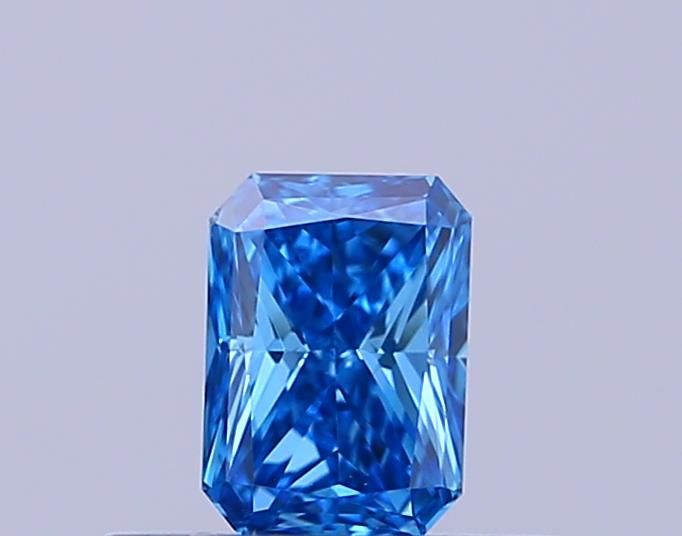0.33 CT Fancy Vivid Blue RADIANT