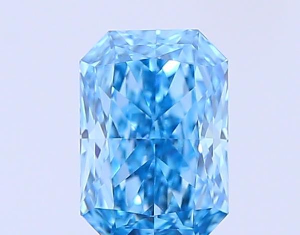 0.77 CT Fancy Vivid Blue RADIANT