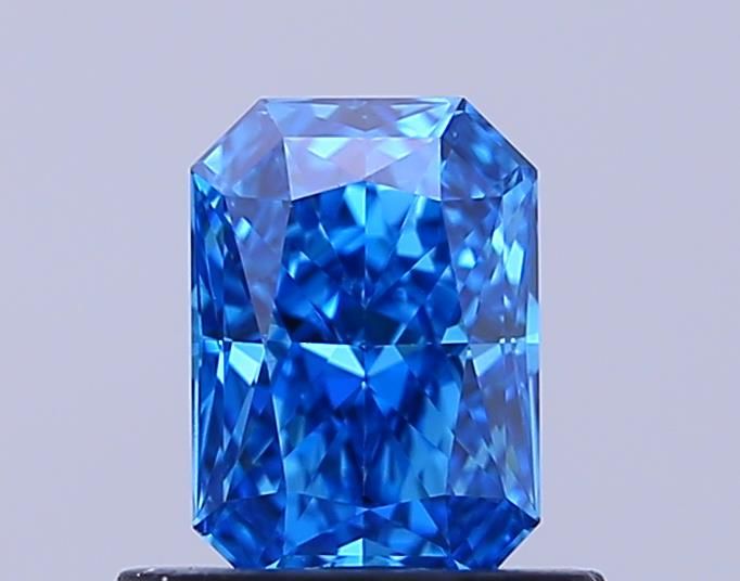 0.66 CT Fancy Vivid Blue RADIANT