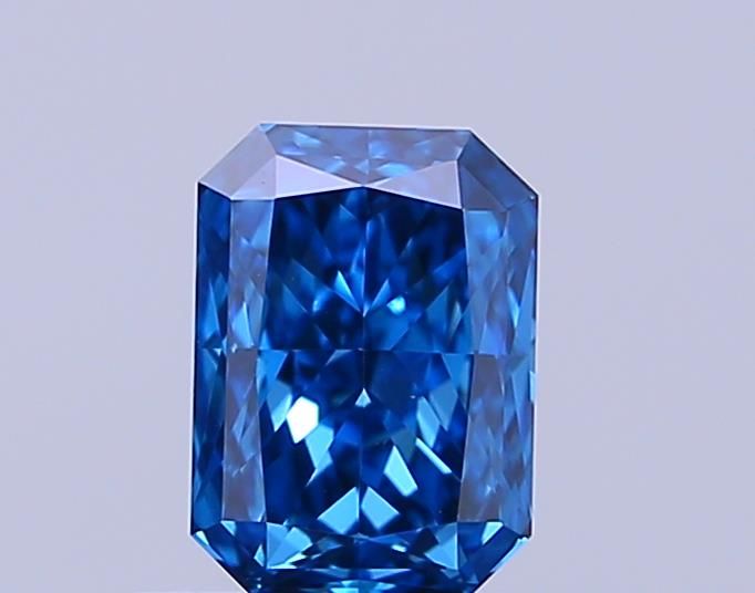 0.53 CT Fancy Vivid Blue RADIANT