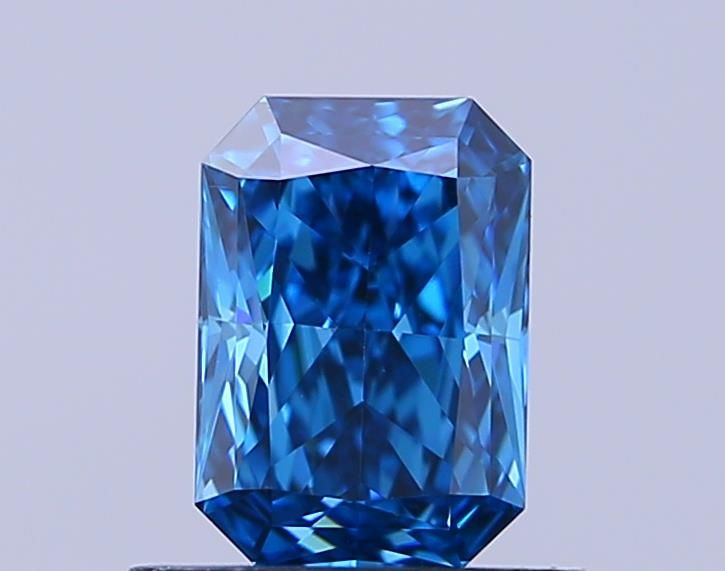 0.73 CT Fancy Vivid Blue RADIANT