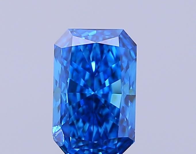 0.5 CT Fancy Vivid Blue RADIANT