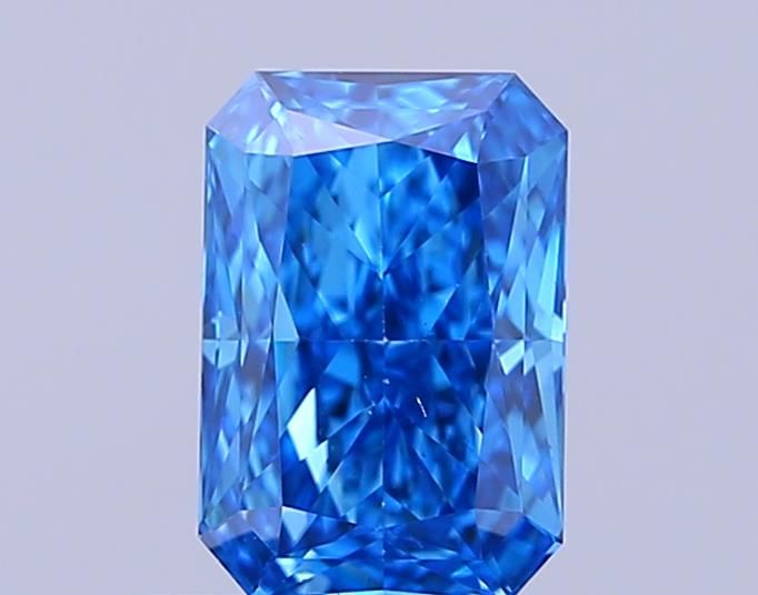 0.7 CT Fancy Vivid Blue RADIANT