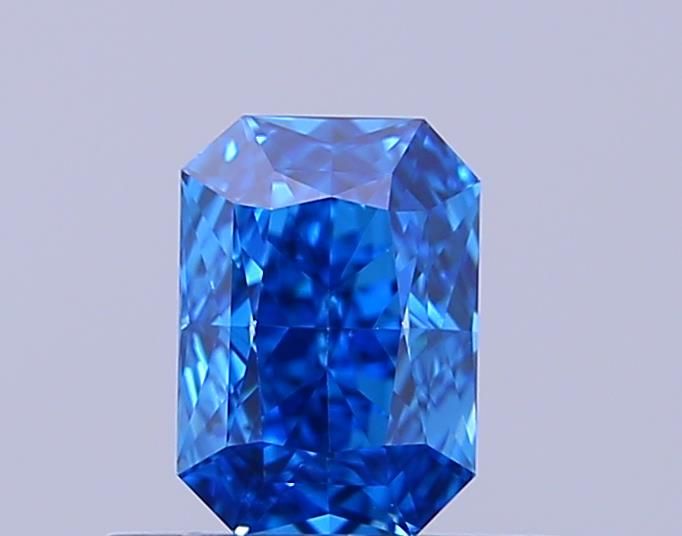 0.5 CT Fancy Vivid Blue RADIANT