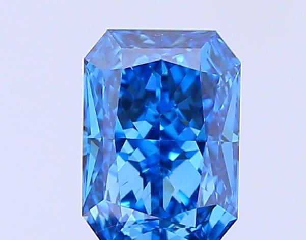 0.77 CT Fancy Vivid Blue RADIANT