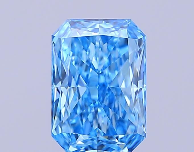 0.67 CT Fancy Vivid Blue RADIANT