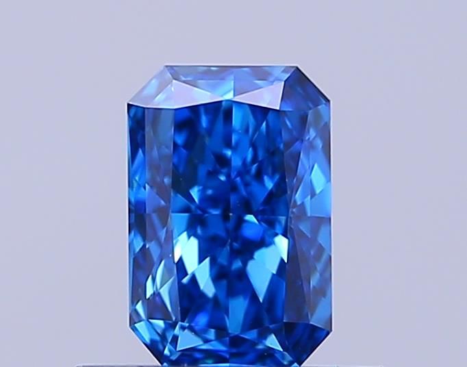 0.53 CT Fancy Vivid Blue RADIANT