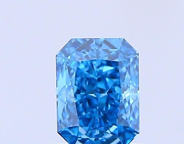 0.54 CT Fancy Vivid Blue RADIANT