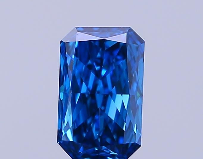 0.51 CT Fancy Vivid Blue RADIANT