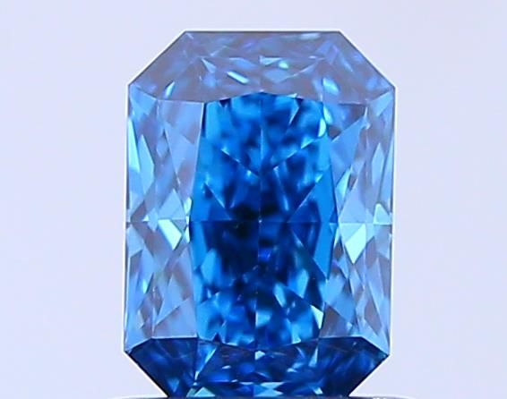 0.71 CT Fancy Vivid Blue RADIANT