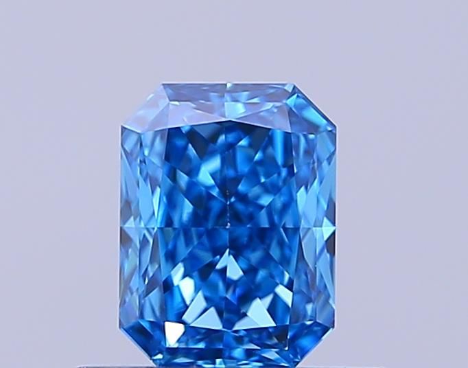 0.54 CT Fancy Vivid Blue RADIANT