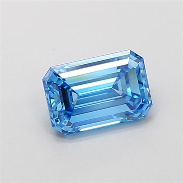 0.92 CT Fancy Vivid Blue EMERALD