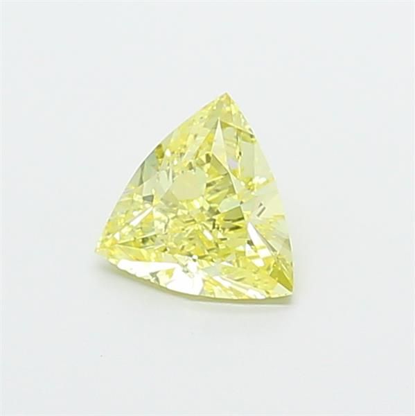 0.75 CT Fancy Intense Yellow TRIANGULAR