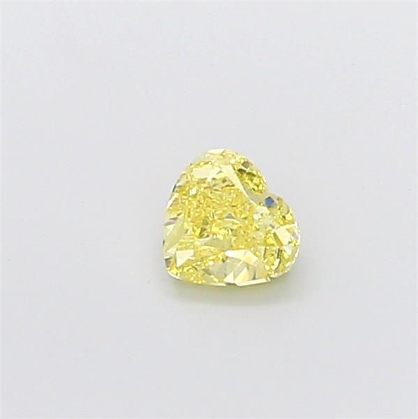 1.01 CT Fancy Intense Yellow HEART