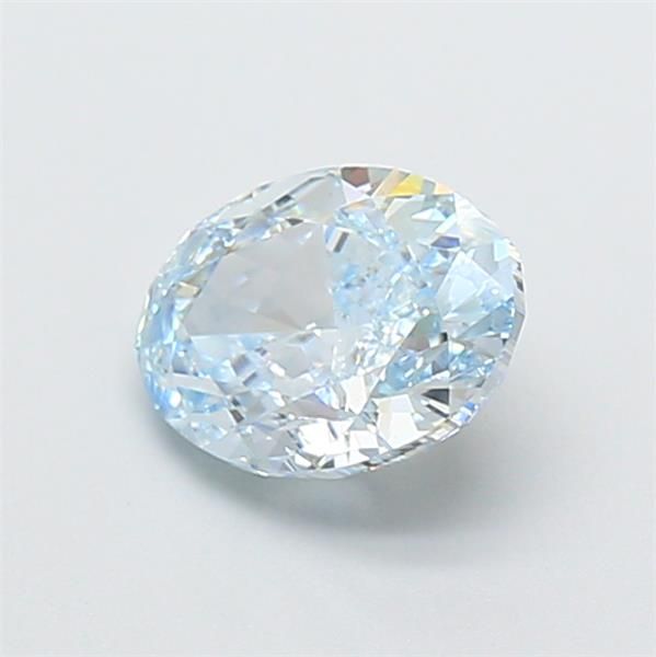 1.33 CT Fancy Blue OVAL