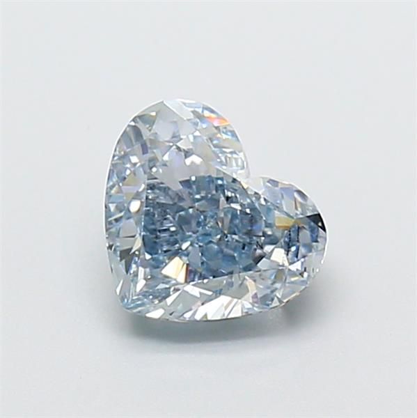 1.17 CT Fancy Blue HEART