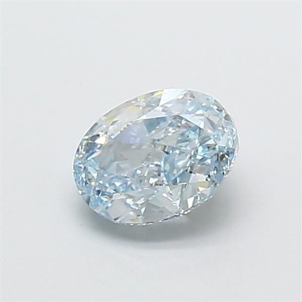 1.0 CT Fancy Blue OVAL