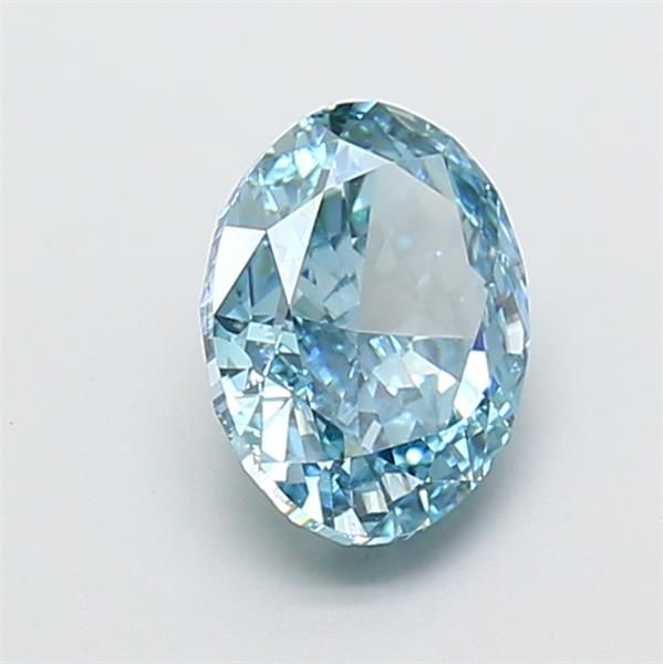 1.6 CT Fancy Vivid Blue OVAL