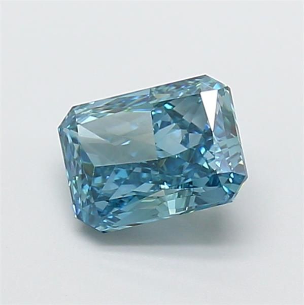 1.32 CT Fancy Vivid Blue RADIANT