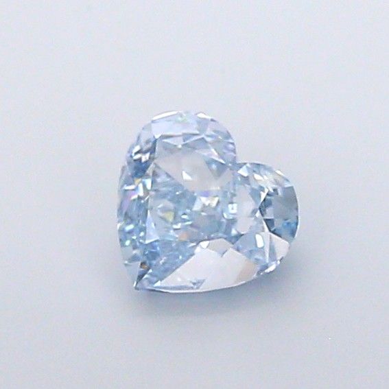 1.24 CT Fancy Intense Blue HEART