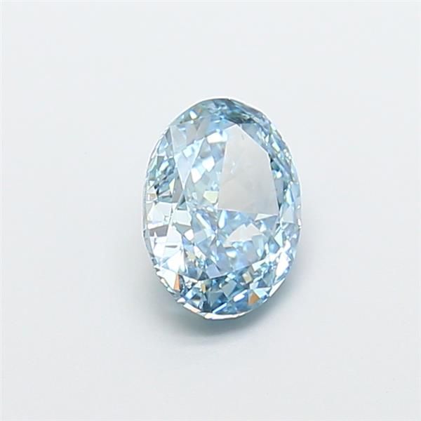 1.23 CT Fancy Vivid Blue OVAL