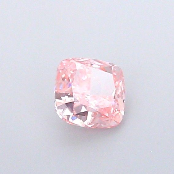 0.98 CT Fancy Vivid Pink CUSHION MODIFIED