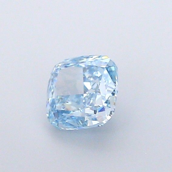 1.37 CT Fancy Vivid Blue CUSHION MODIFIED