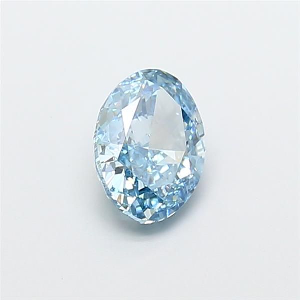 1.12 CT Fancy Vivid Blue OVAL