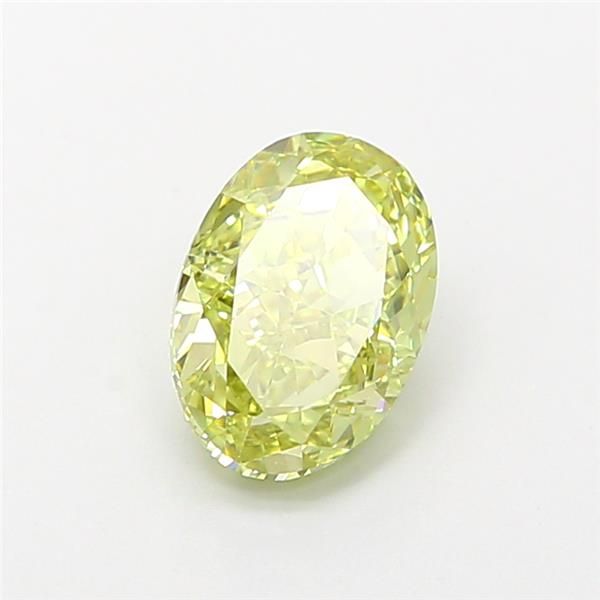 1.21 CT Fancy Intense Yellow OVAL