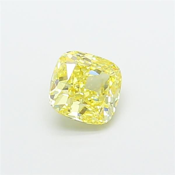1.18 CT Fancy Intense Yellow CUSHION MODIFIED