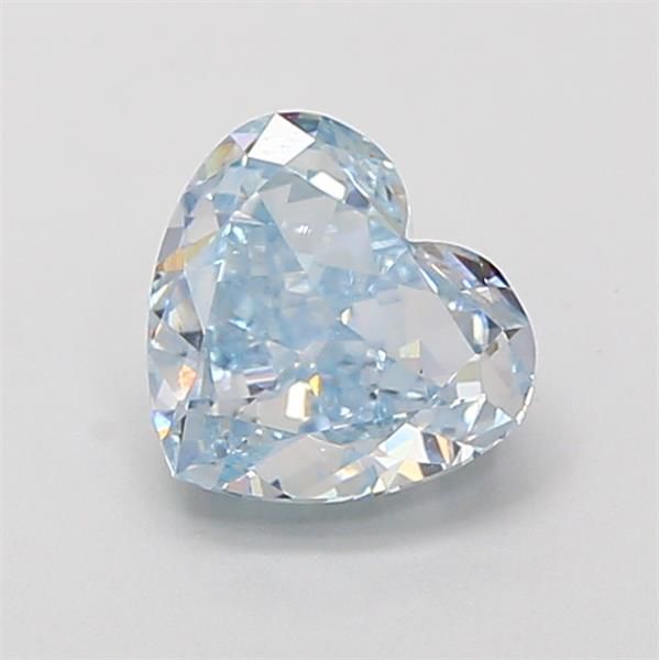 1.22 CT Fancy Blue HEART