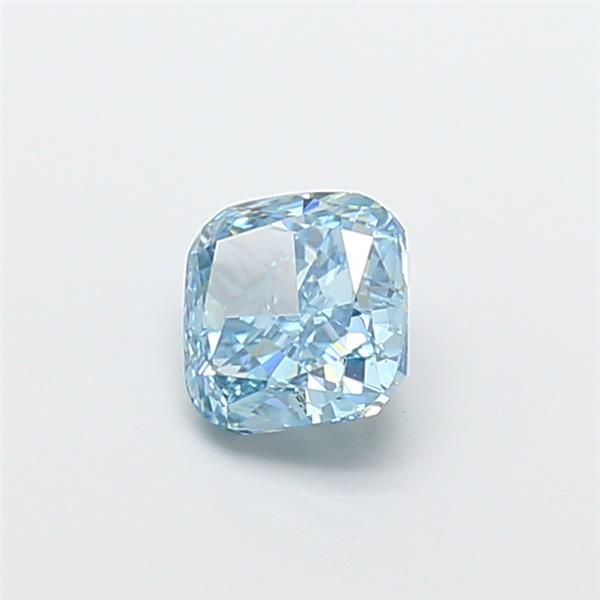 1.04 CT Fancy Vivid Blue CUSHION MODIFIED