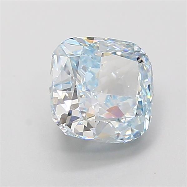 1.44 CT Fancy Light Blue CUSHION MODIFIED