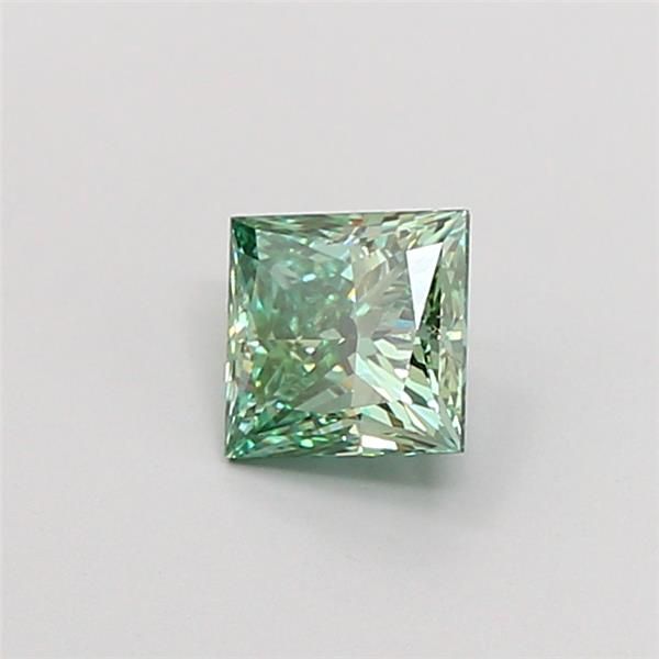 1.02 CT Fancy Vivid Green PRINCESS