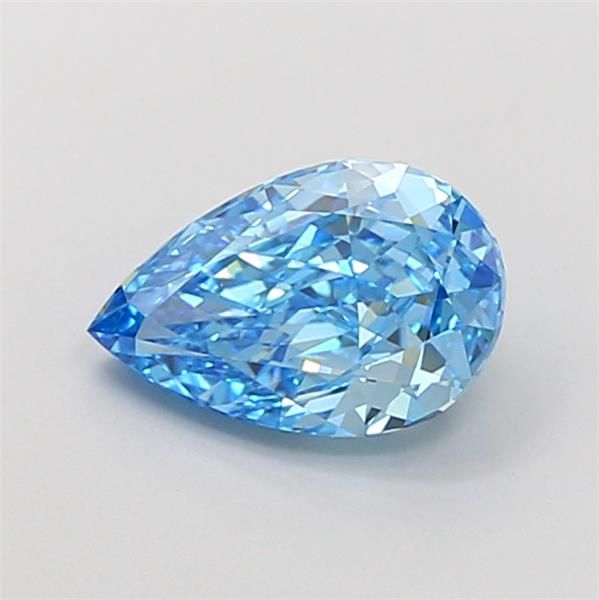 1.82 CT Fancy Vivid Blue PEAR