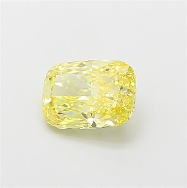 1.07 CT Fancy Intense Yellow CUSHION MODIFIED