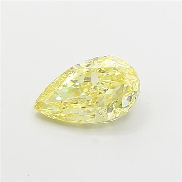1.07 CT Fancy Yellow PEAR