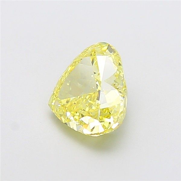 1.36 CT Fancy Intense Yellow HEART