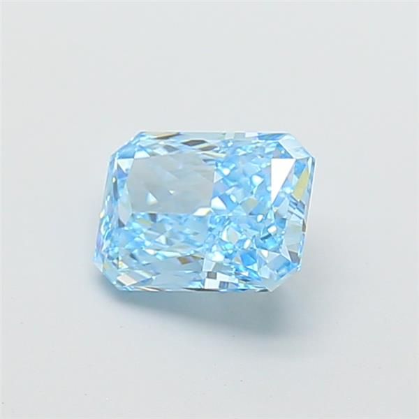 1.61 CT Fancy Vivid Blue RADIANT