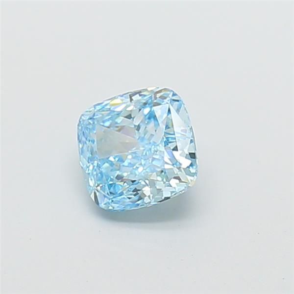 1.17 CT Fancy Vivid Blue CUSHION MODIFIED