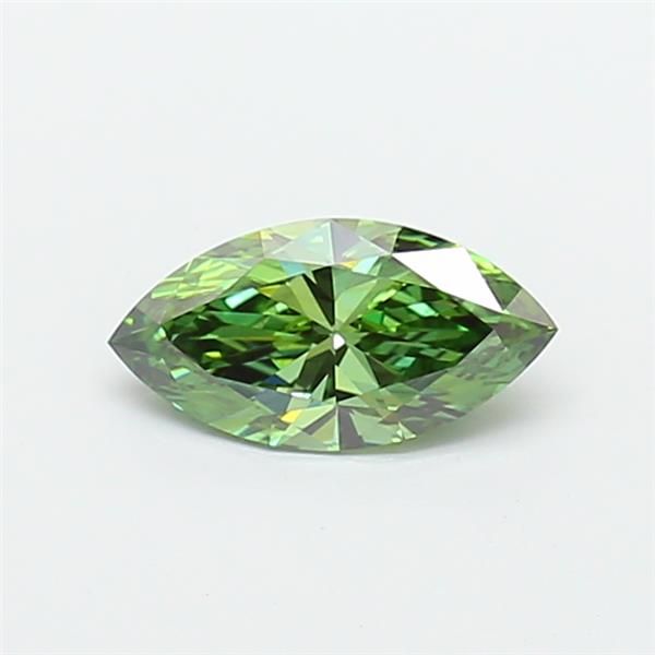 1.21 CT Fancy Vivid Green MARQUISE