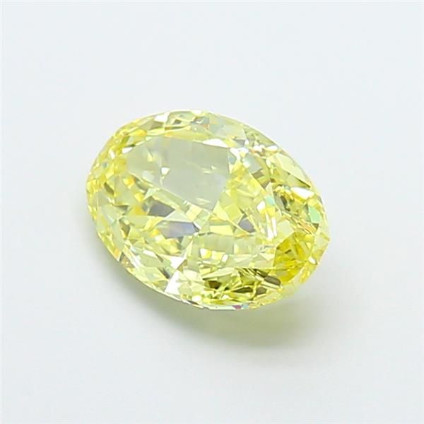 1.5 CT Fancy Intense Yellow OVAL